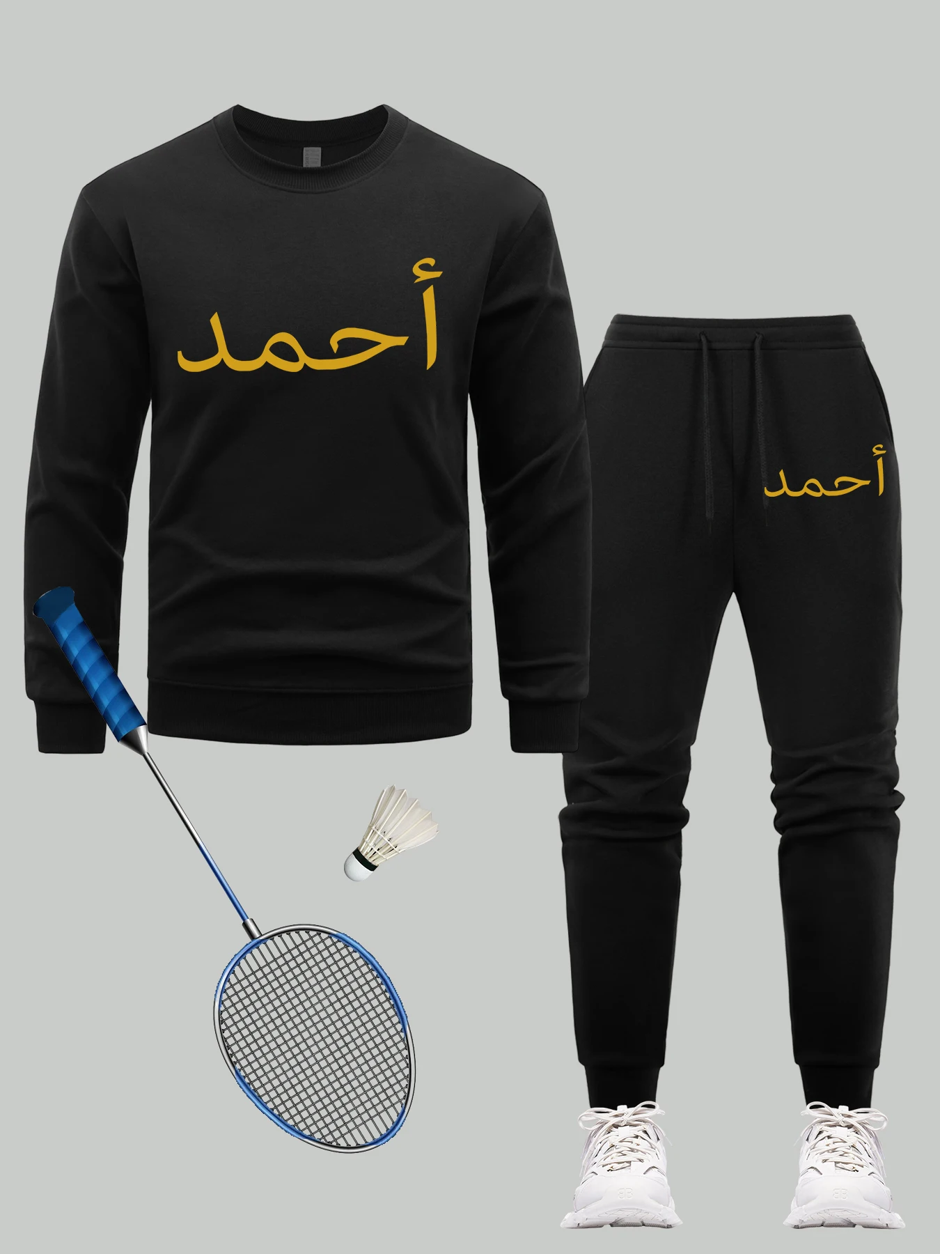 Мужской свитшот с принтом Ahmad Art, осенний пуловер в стиле хип-хоп, повседневные свободные спортивные штаны, мягкий флис, мужская спортивная одежда
Мужской свитшот с принтом Ahmad Art, осенний пуловер в стиле хип-хоп, повседневные свободные спортивные штаны, мягкий флис, мужская спортивная одежда