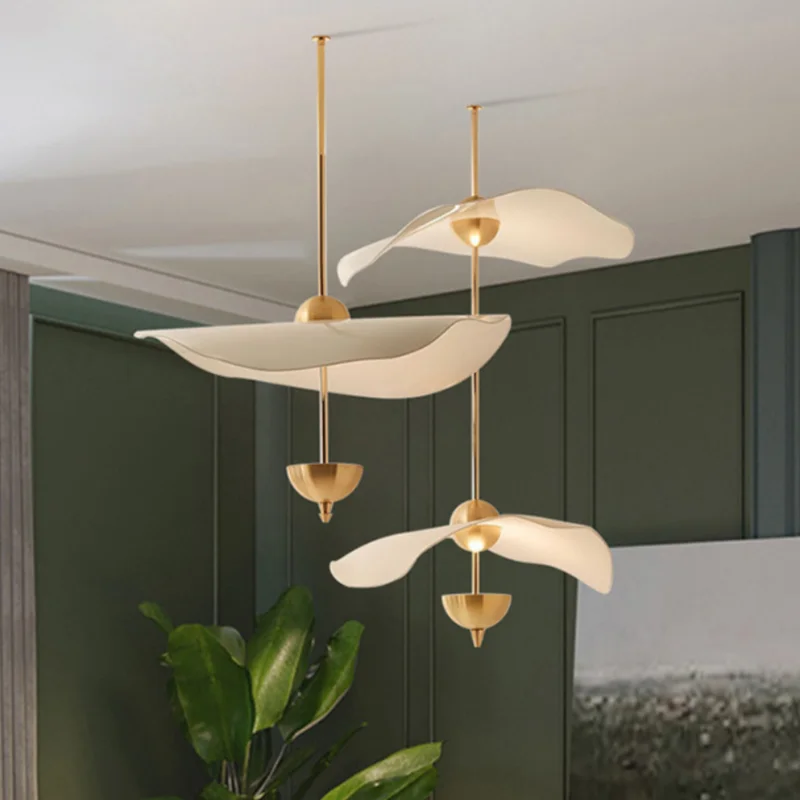 Lotus Leaf Hanging Lamps LED Acrylic Creative Lamps Loft Staircase Hotel Shop Living Dining Room Light Room Decor Mood Light
Lotus Leaf Hanging Lamps LED Acrylic Creative Lamps Loft Staircase Hotel Shop Living Dining Room Light Room Decor Mood Light