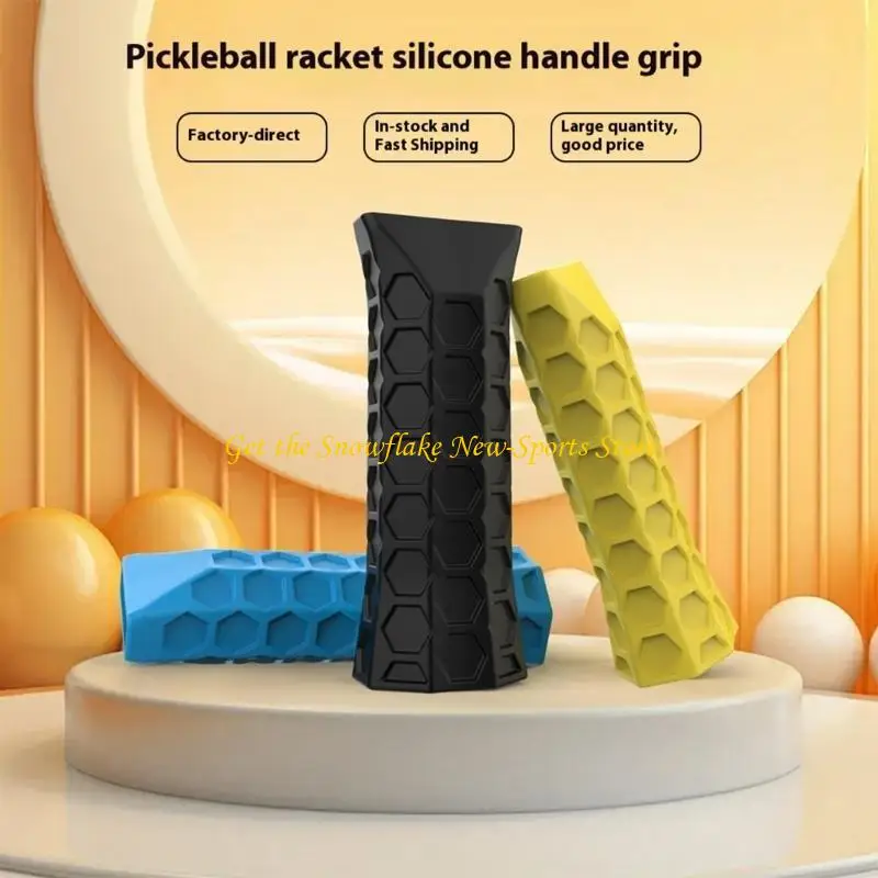 E56D Silicones Rackets Grip Cover Nonslip Moisture Wicking Portables Universal
E56D Silicones Rackets Grip Cover Nonslip Moisture Wicking Portables Universal