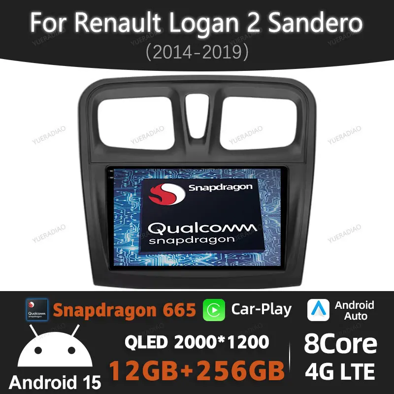 Android 15 Car Radio For Renault Logan 2 2012 - 2022 Multimedia Stereo Viedo Player 4G LTE 5G WIFI Head Unit GPS NAVI Carplay BT
Android 15 Car Radio For Renault Logan 2 2012 - 2022 Multimedia Stereo Viedo Player 4G LTE 5G WIFI Head Unit GPS NAVI Carplay BT