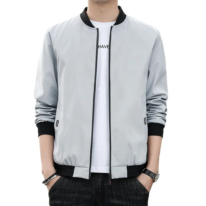 Новая уличная весенне-осенняя модная дорожная спортивная трендовая мужская повседневная облегающая однотонная универсальная базовая бейсбольная куртка
Новая уличная весенне-осенняя модная дорожная спортивная трендовая мужская повседневная облегающая однотонная универсальная базовая бейсбольная куртка