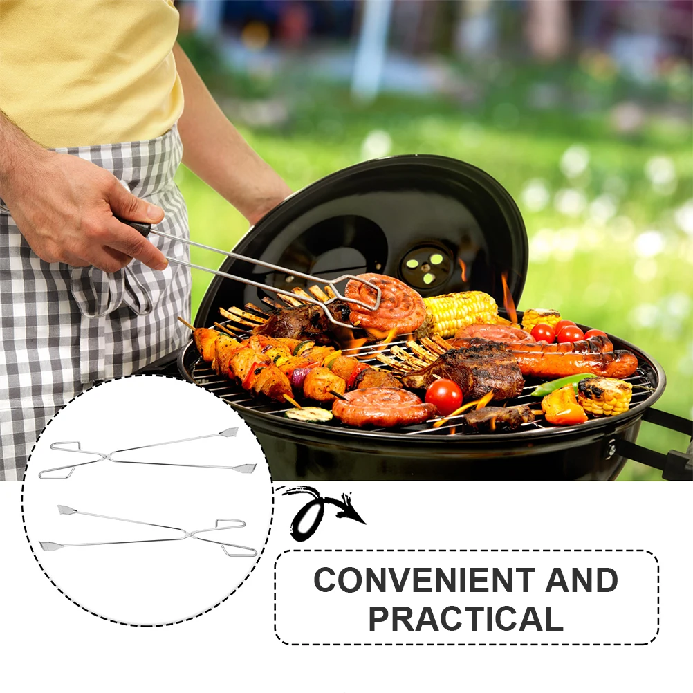 2 Pcs Heat Resistant Long Handle for Fireplace Grilling Fireplace Tongs BBQ Camping Firewood Grabbers Log Tongs
2 Pcs Heat Resistant Long Handle for Fireplace Grilling Fireplace Tongs BBQ Camping Firewood Grabbers Log Tongs