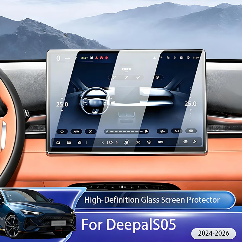 For Deepal S05 2024-2026 HD Tempered Glass Film GPS Navigation Screen Anti-Scratch Protective Cover Decor Auto Accessory Pads
For Deepal S05 2024-2026 HD Tempered Glass Film GPS Navigation Screen Anti-Scratch Protective Cover Decor Auto Accessory Pads