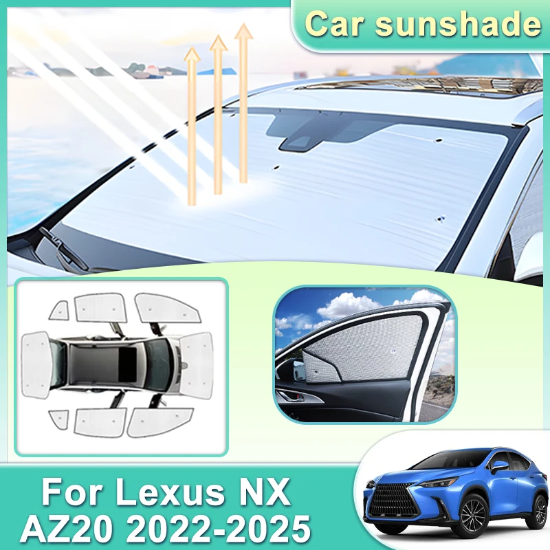 For Lexus NX AZ20 2022 2023 2024 2025 Full Window Sun Protection Anti UV Sunshade Car Windshield Visor Auto Interior Accessories
For Lexus NX AZ20 2022 2023 2024 2025 Full Window Sun Protection Anti UV Sunshade Car Windshield Visor Auto Interior Accessories