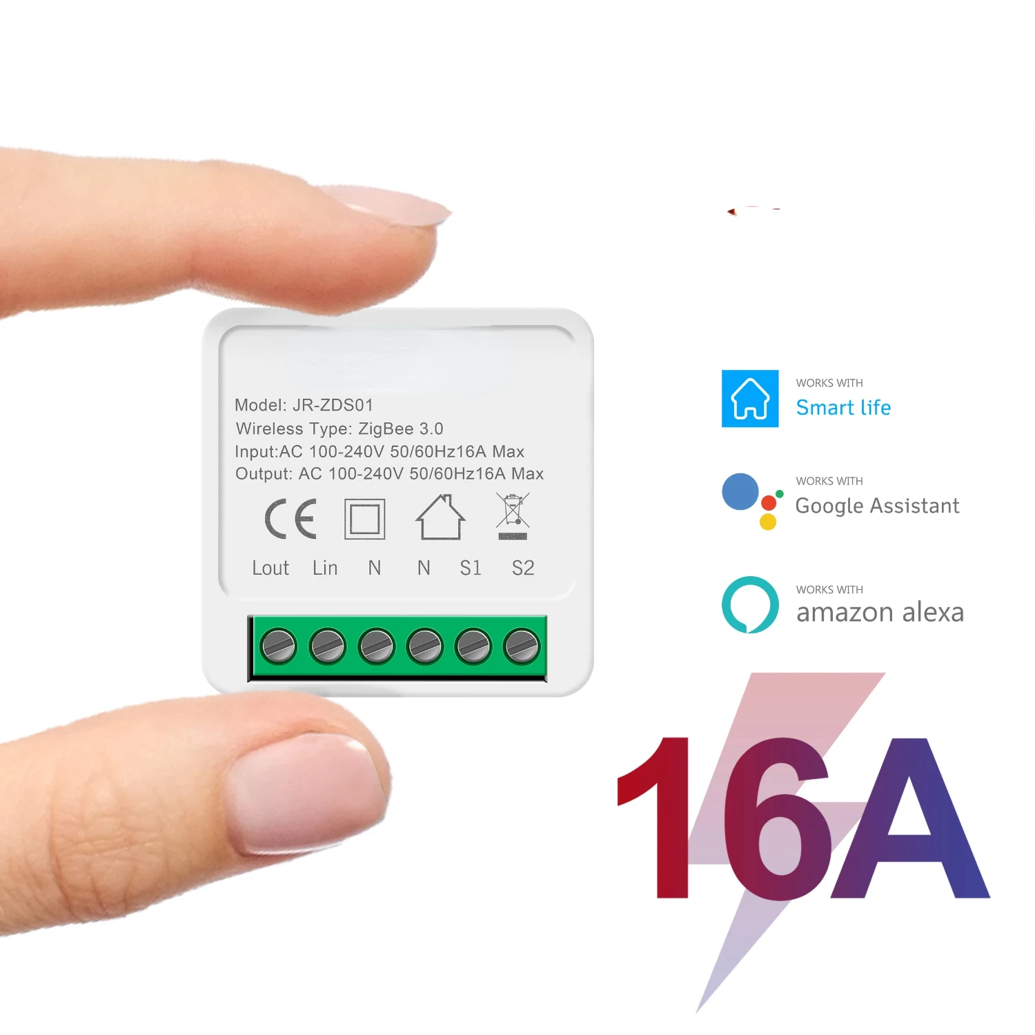 ZigBee 3. W wieku 0 inteligentna żarówka moduł przełączający, automatyki inteligentnego domu DIY wyłącznik obsługuje 2
ZigBee 3. W wieku 0 inteligentna żarówka moduł przełączający, automatyki inteligentnego domu DIY wyłącznik obsługuje 2