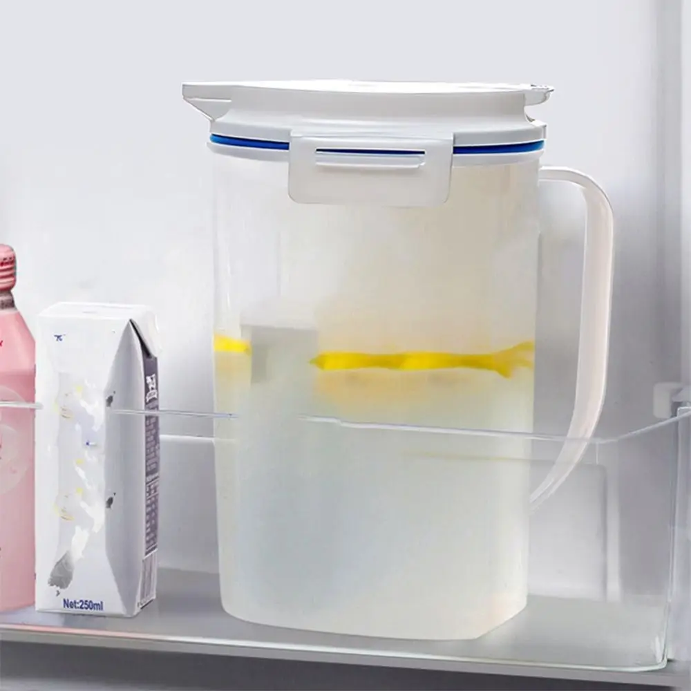 Water Containers 2L Cold Water Pot Large Capacity High Temperature Cold Water Kettle with Handle Seal Juice Bucket Household
Water Containers 2L Cold Water Pot Large Capacity High Temperature Cold Water Kettle with Handle Seal Juice Bucket Household