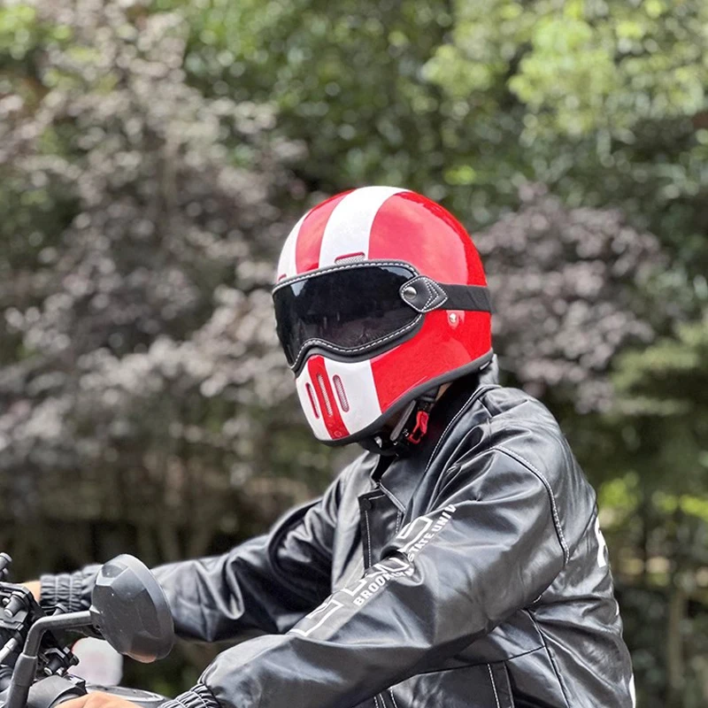 2023 Fiberglass Vintage Casque Moto Full Face Helmets For Motorcycle Unisex Motorbike Racing Helmet Dot
2023 Fiberglass Vintage Casque Moto Full Face Helmets For Motorcycle Unisex Motorbike Racing Helmet Dot