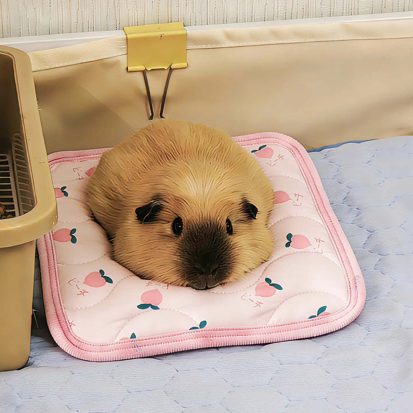 Soft Comfortable Ice Silk Pad All Season Universal Summer Cooling Dwarf Rabbit Pig Nest Hamster Bed Mat Home Daily Use
Soft Comfortable Ice Silk Pad All Season Universal Summer Cooling Dwarf Rabbit Pig Nest Hamster Bed Mat Home Daily Use