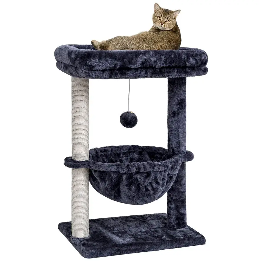 Маленькая кошачья лежанка-когтеточка для домашних кошек, игровой комплекс-башня для кошек с когтеточкой для котят, кошачий домик-мебель с корзиной и подвесными элементами
Маленькая кошачья лежанка-когтеточка для домашних кошек, игровой комплекс-башня для кошек с когтеточкой для котят, кошачий домик-мебель с корзиной и подвесными элементами