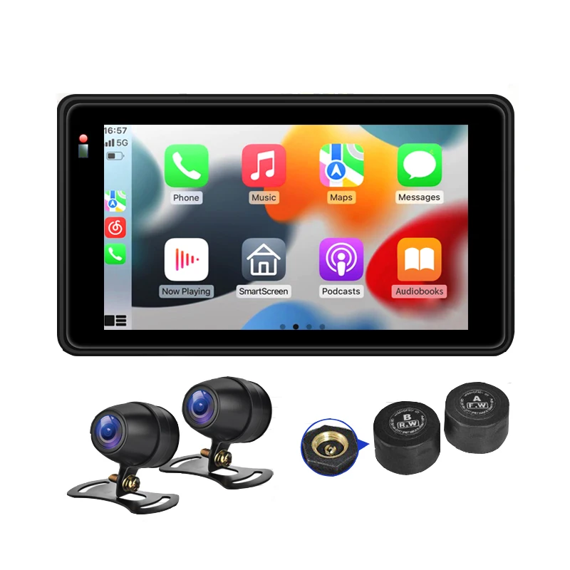 Для Android OS 5-дюймовый HD водонепроницаемый мотоциклетный видеорегистратор с BSD DVR + TPMS + GPS Android Auto CarPlay Универсальная подходит
Для Android OS 5-дюймовый HD водонепроницаемый мотоциклетный видеорегистратор с BSD DVR + TPMS + GPS Android Auto CarPlay Универсальная подходит