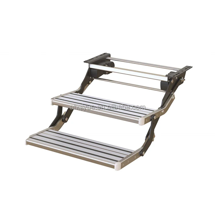 Electric Double Step Rv Staircase Camper Entry Step Rv Accessories with High Quality Aluminum Materials for Rv Body Parts
Electric Double Step Rv Staircase Camper Entry Step Rv Accessories with High Quality Aluminum Materials for Rv Body Parts