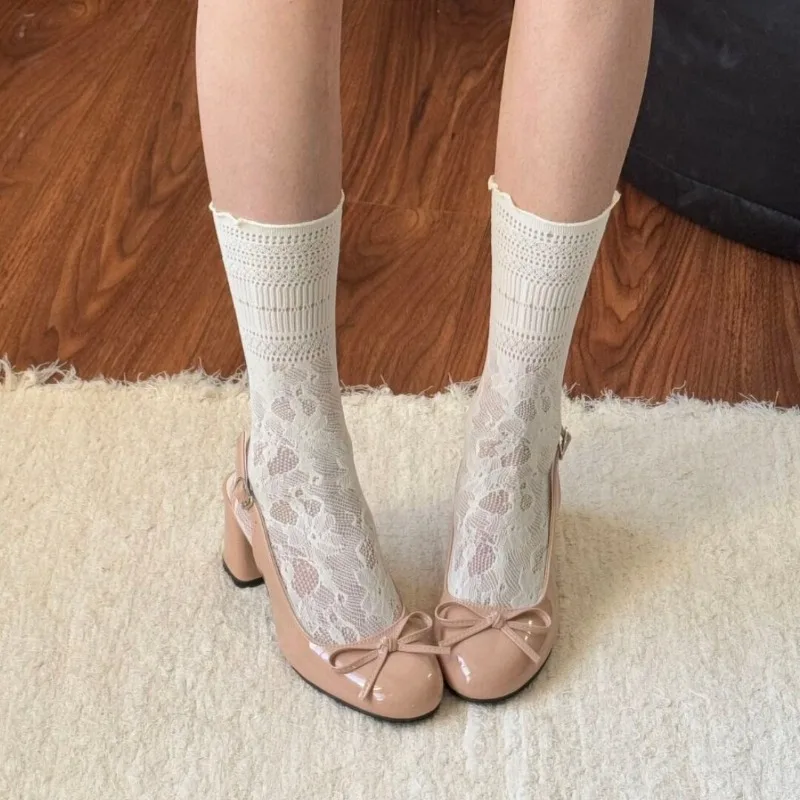 2026 Summer Women Butterfly-knot Slingback Sandalis Round Toe Thick Heel Buckle Strap Elegant Ladies Party Dress Pumps Shoes
2026 Summer Women Butterfly-knot Slingback Sandalis Round Toe Thick Heel Buckle Strap Elegant Ladies Party Dress Pumps Shoes