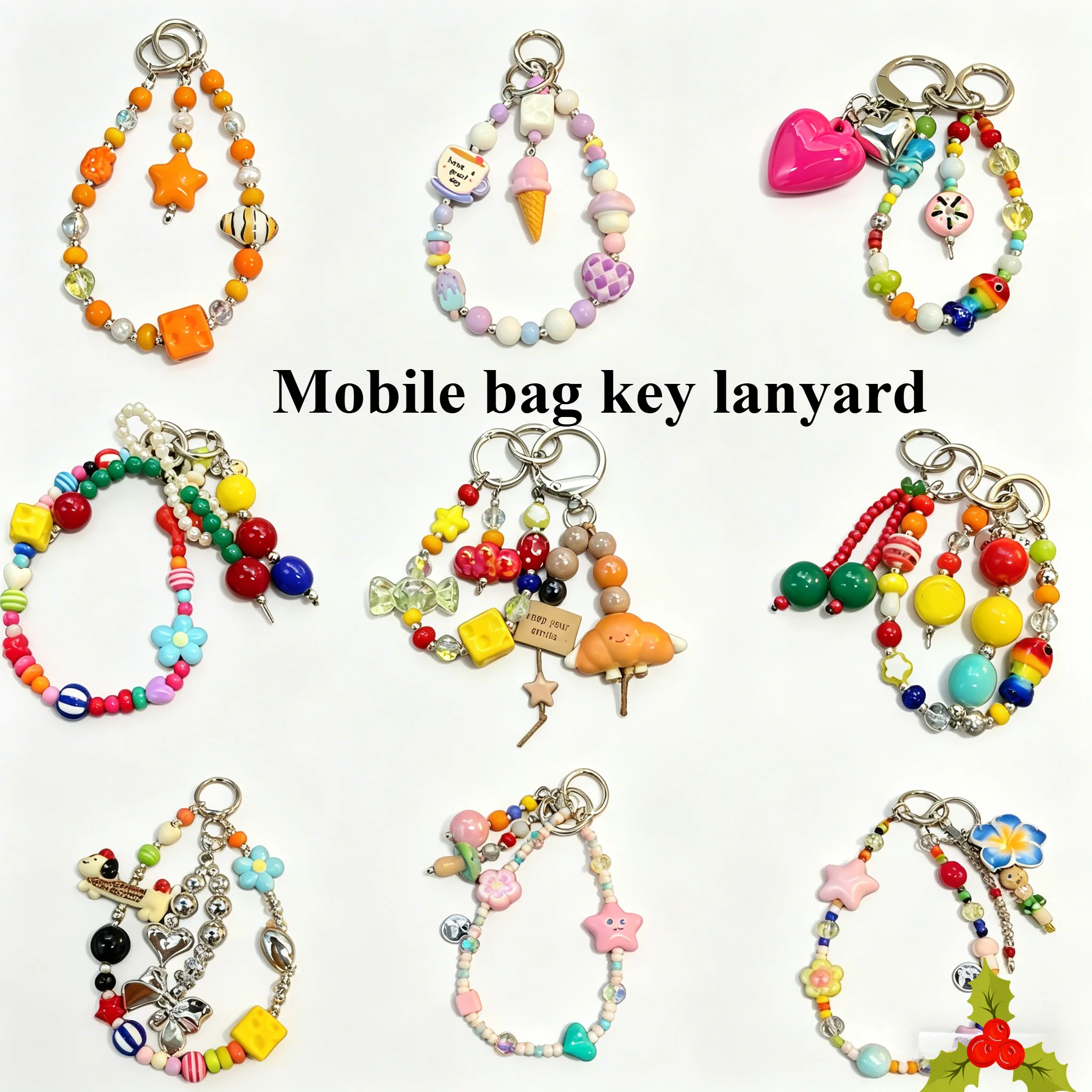 Multi Layer Mobile Phone Hanging Chain Flower Handmade Bead Ins Style Girl Handbag Chain Key Hanging Chain Suitable For iPhone
Multi Layer Mobile Phone Hanging Chain Flower Handmade Bead Ins Style Girl Handbag Chain Key Hanging Chain Suitable For iPhone
