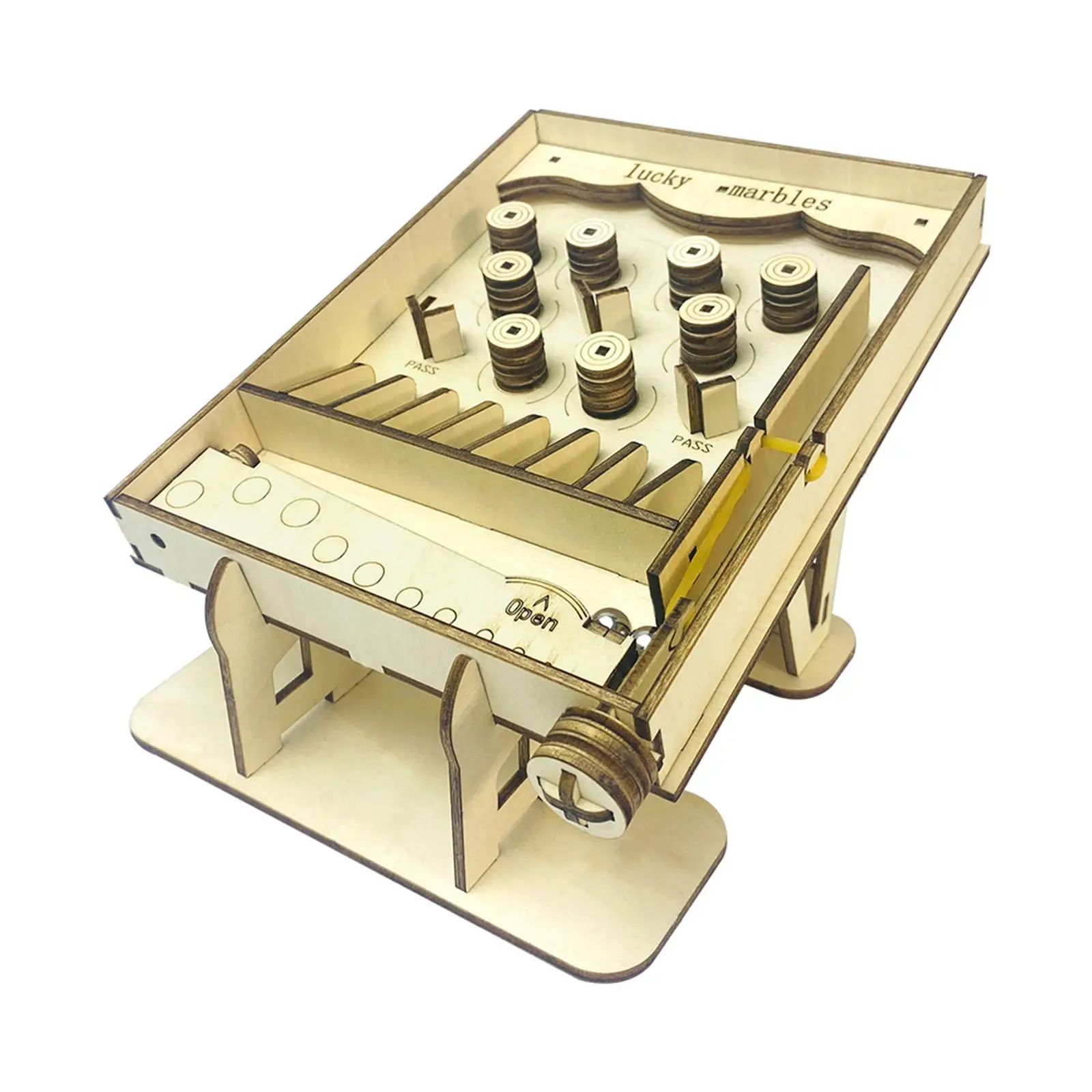 DIY 3D Wooden Puzzle Hobbies Miniature Pinball Machine Model Building Kit for Birthday Ages 7 and up Boys Girls Children Party
DIY 3D Wooden Puzzle Hobbies Miniature Pinball Machine Model Building Kit for Birthday Ages 7 and up Boys Girls Children Party