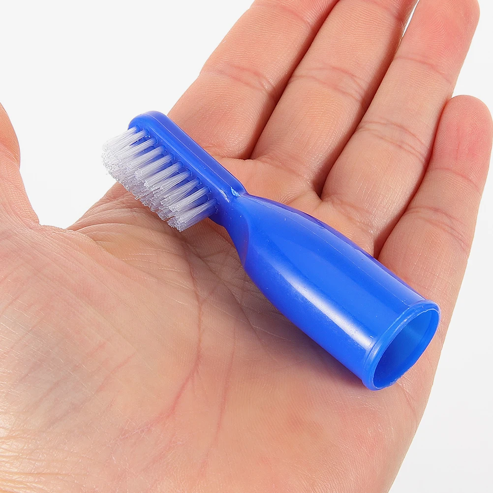 20 pcs Anti-self-harm Toothbrush Soft Plastic Mini Portable Small Finger Prison Use Blue Light Cleaning Tools
20 pcs Anti-self-harm Toothbrush Soft Plastic Mini Portable Small Finger Prison Use Blue Light Cleaning Tools