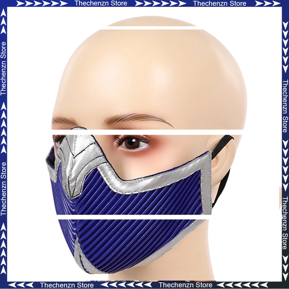 Fancy Dress MK2 Kitana Mask Cosplay For Women Headwear Movie Mortal Kombat 2 Woman Costume Accessories Halloween Female Prop
Fancy Dress MK2 Kitana Mask Cosplay For Women Headwear Movie Mortal Kombat 2 Woman Costume Accessories Halloween Female Prop
