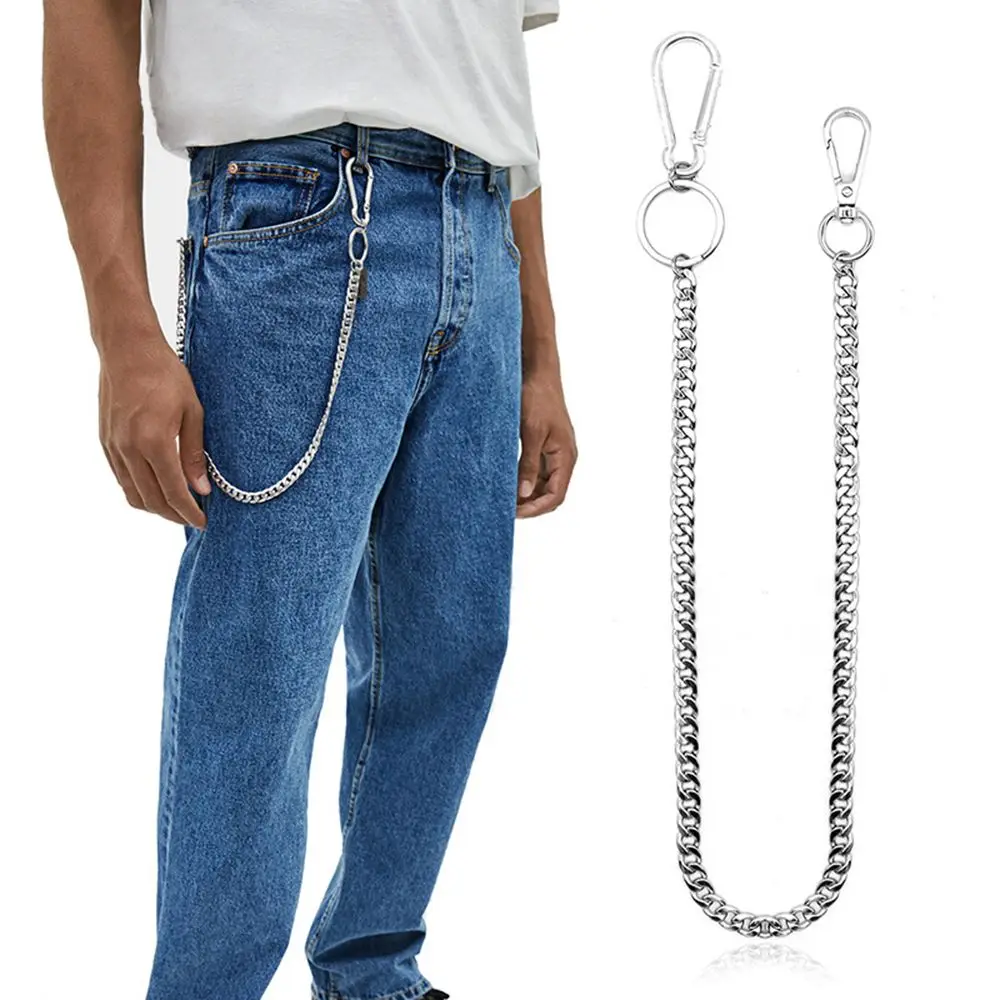 Jewelry Unisex Stainless Steel Metal Long Chains Punk Wallet Chain Belt Chain Trousers Chains Key Chains
Jewelry Unisex Stainless Steel Metal Long Chains Punk Wallet Chain Belt Chain Trousers Chains Key Chains