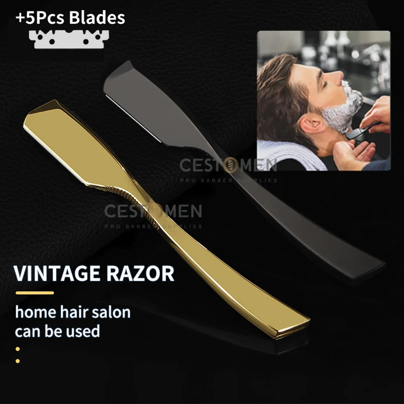 Professional Razor For Haircut Zinc Alloy Hairdresser Professional Manual Shaver Straight Edge Men Shaving Tools Shave Beard Cut
Professional Razor For Haircut Zinc Alloy Hairdresser Professional Manual Shaver Straight Edge Men Shaving Tools Shave Beard Cut