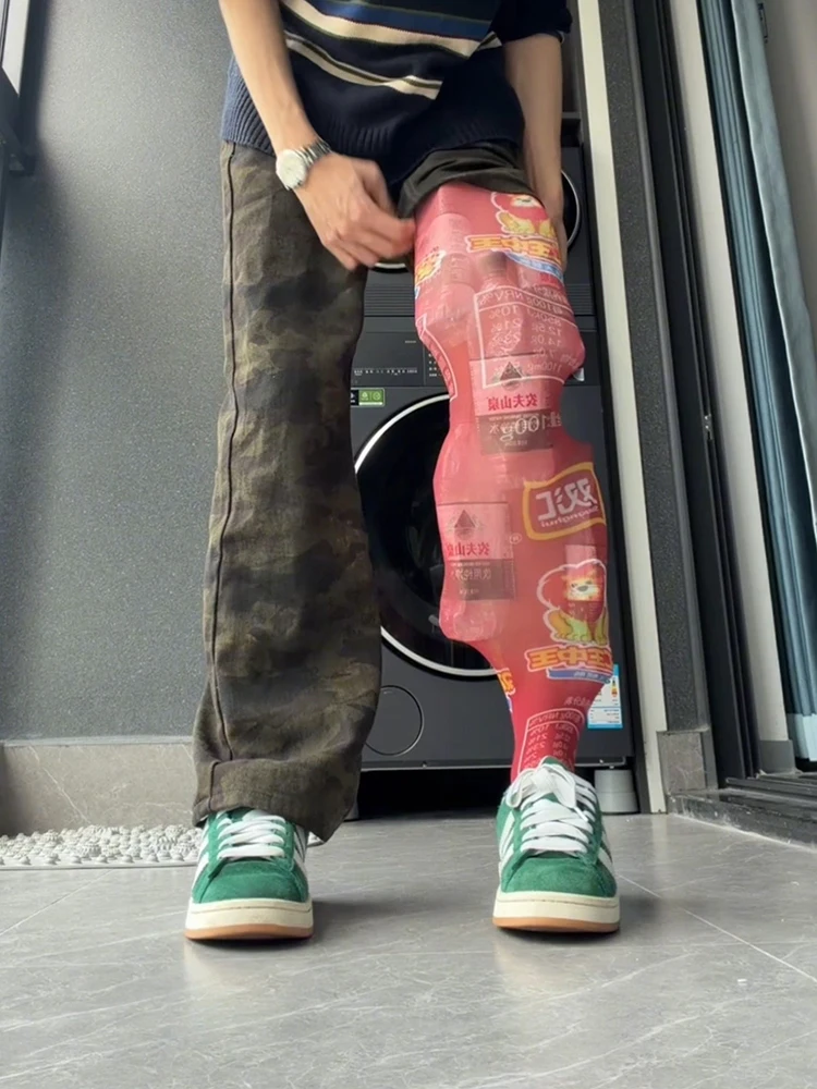 American High Street Fleece Lined Camouflage Jeans Men's Autumn Winter Slim Straight Workwear Trousers Extended Length High W...
American High Street Fleece Lined Camouflage Jeans Men's Autumn Winter Slim Straight Workwear Trousers Extended Length High W...