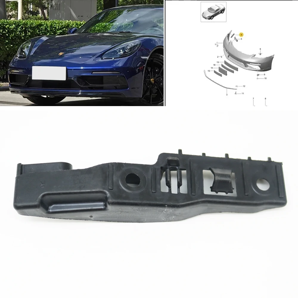 For Porsche 718 Cayman Boxster 982 17-26 Spyder 19-26 GTS GT4 Front Bumper Bracket Fastener Retainer Holder 982807055 982807056
For Porsche 718 Cayman Boxster 982 17-26 Spyder 19-26 GTS GT4 Front Bumper Bracket Fastener Retainer Holder 982807055 982807056
