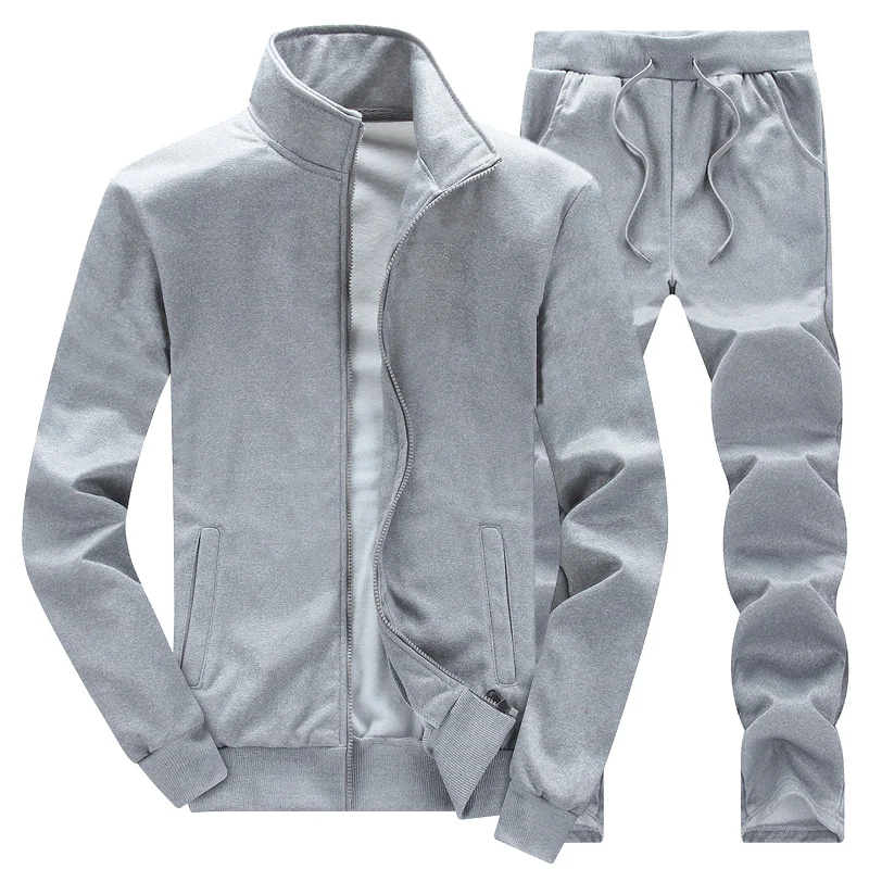 New Casual Tracksuit Men Autumn Zipper Jackets+Pants 2 Pieces Sets Male Slim Fit Sportswear Brand Fashion 2PCS Men's Solid Set
New Casual Tracksuit Men Autumn Zipper Jackets+Pants 2 Pieces Sets Male Slim Fit Sportswear Brand Fashion 2PCS Men's Solid Set