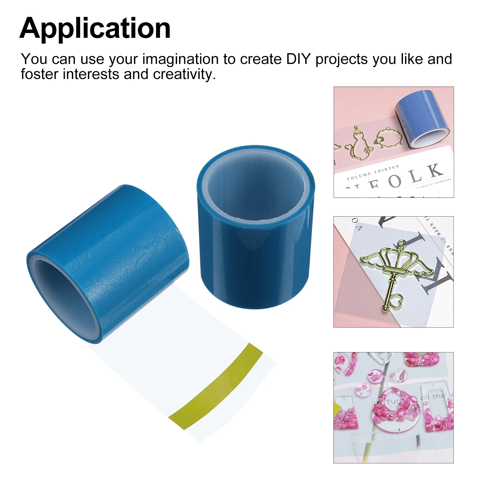 2 Rolls Leak-proof Tape Color UV Resin Jewelry Making Traceless Craft for Epoxy Double Sided Sticky
2 Rolls Leak-proof Tape Color UV Resin Jewelry Making Traceless Craft for Epoxy Double Sided Sticky