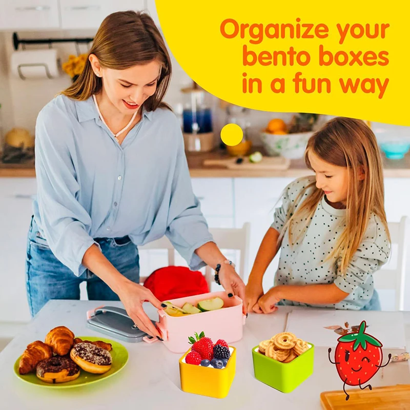 Lidless Silicone Lunch Box Student Bento Box Divider Compartment Container Kitchen Product
Lidless Silicone Lunch Box Student Bento Box Divider Compartment Container Kitchen Product