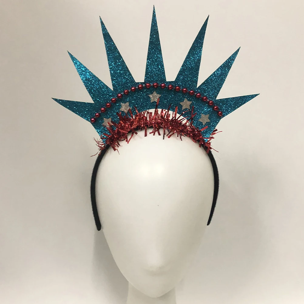 3 Pcs Headb Statue of Liberty Hair Hoop Party Headdress Independence Day Premium Material Lightweight Comfortable Photo Props
3 Pcs Headb Statue of Liberty Hair Hoop Party Headdress Independence Day Premium Material Lightweight Comfortable Photo Props