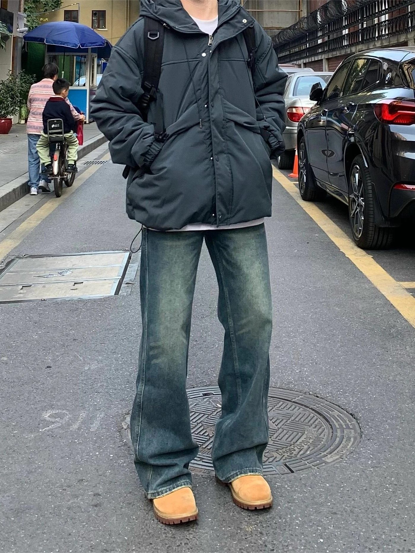 American High Street Vintage Blue Jeans Men Loose Straight Leg Wide Leg Drapey Versatile Casual Trendy Brand Long Pants
American High Street Vintage Blue Jeans Men Loose Straight Leg Wide Leg Drapey Versatile Casual Trendy Brand Long Pants