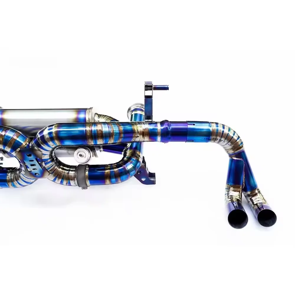 Titanium alloy valve exhaust pipe for Lamborghini Huracan 5.2 LP580/LP610 2014-2023 exhaust system Cat Back
Titanium alloy valve exhaust pipe for Lamborghini Huracan 5.2 LP580/LP610 2014-2023 exhaust system Cat Back