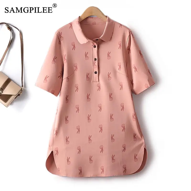 Polo Shirts For Women 2023 New Outerwear Spring Summer Space Cotton Print Turn Down Collar Mid Length Fashion Woman Blouse 4XL
Polo Shirts For Women 2023 New Outerwear Spring Summer Space Cotton Print Turn Down Collar Mid Length Fashion Woman Blouse 4XL