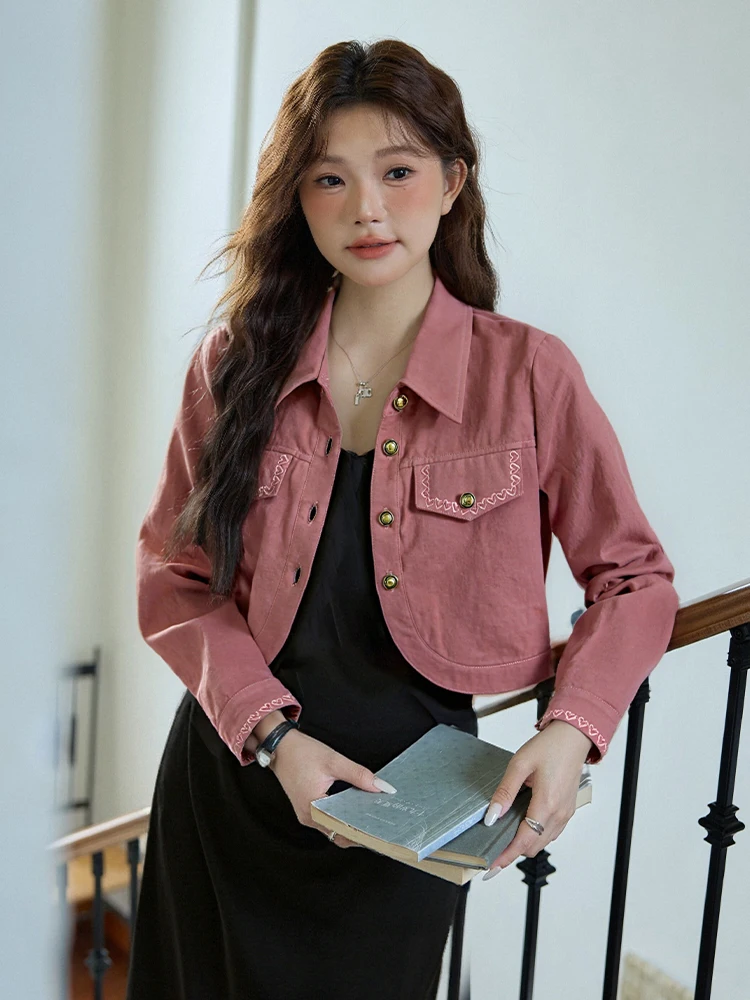 Fall Set Large Size Long Sleeve Denim Jacket Strap Dress Five Seasons Home Polyester Spandex Elastic Fiber Pear Shape Fit
Fall Set Large Size Long Sleeve Denim Jacket Strap Dress Five Seasons Home Polyester Spandex Elastic Fiber Pear Shape Fit