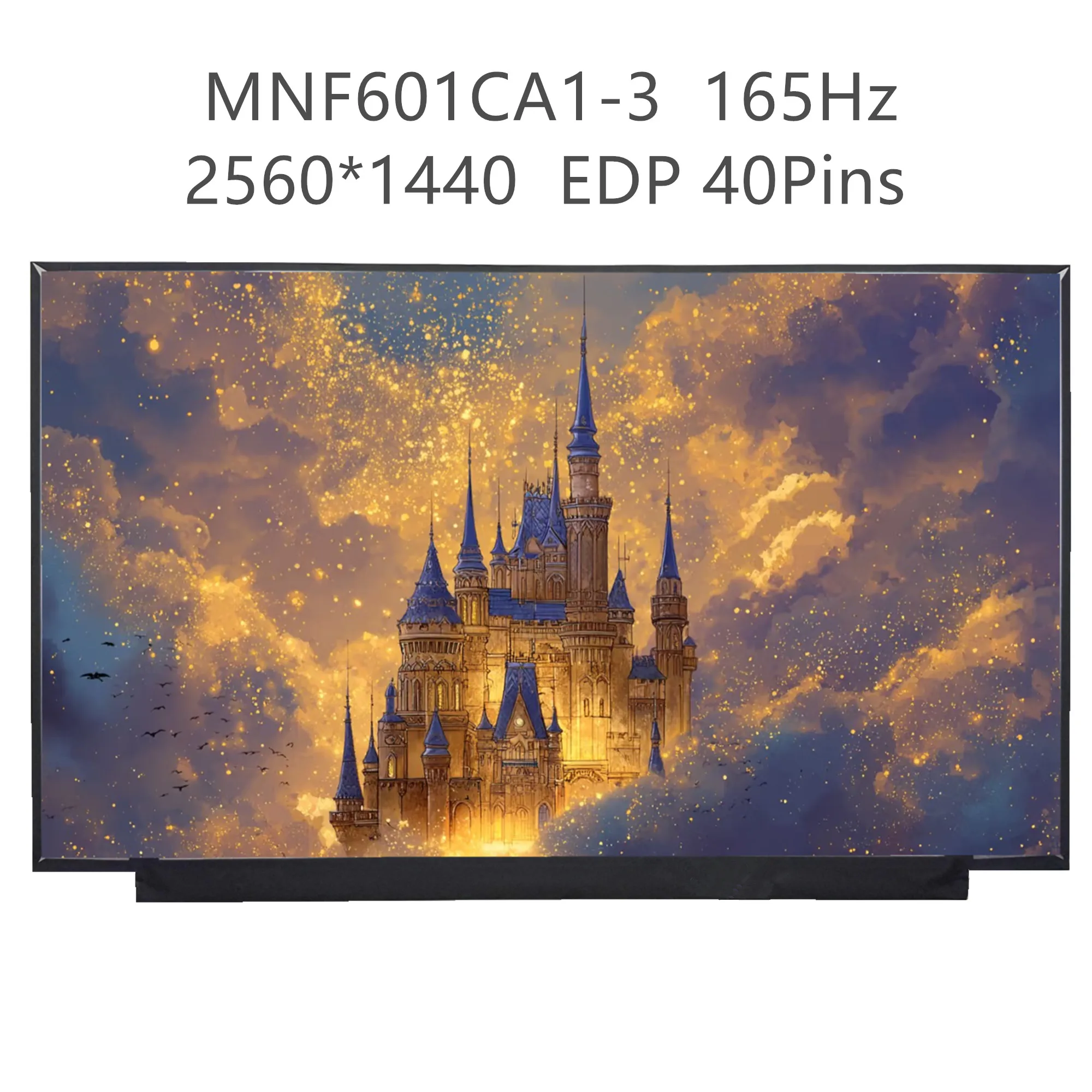 15.6'' 165Hz Laptop LCD Screen MNF601CA1-3 NE156QHM-NY1 Display Panel Matrix 2560x1440 eDP 40 Pins
15.6'' 165Hz Laptop LCD Screen MNF601CA1-3 NE156QHM-NY1 Display Panel Matrix 2560x1440 eDP 40 Pins