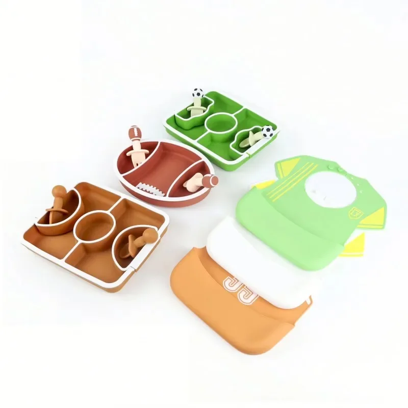 Portable Non-Toxic Unbreakable Children's Silicone Bowl Suction Cup Baby Feeding Tableware Set
Portable Non-Toxic Unbreakable Children's Silicone Bowl Suction Cup Baby Feeding Tableware Set