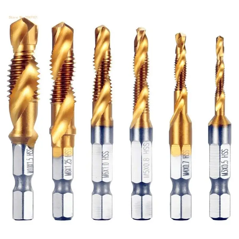 Hexagon Shank Screw Thread Metric Tap Drill Bits Screw Machine Compound Drill Dropship
Hexagon Shank Screw Thread Metric Tap Drill Bits Screw Machine Compound Drill Dropship