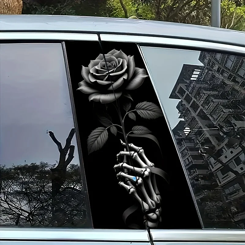 A portable rose-themed car B-pillar sticker made of matte material, leaving no marks, waterproof and scratch-resistant, singl
A portable rose-themed car B-pillar sticker made of matte material, leaving no marks, waterproof and scratch-resistant, singl