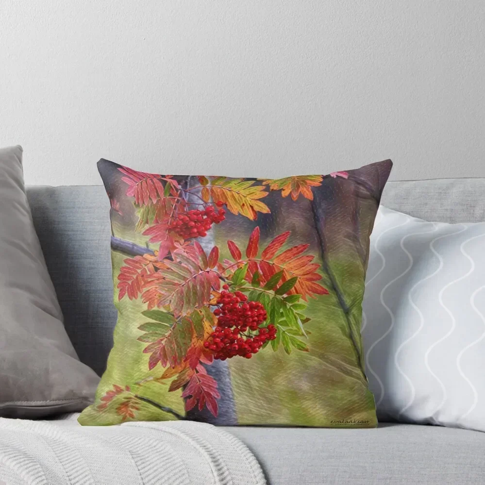 Rowan in Autumn Colours - evalaaksart - A piece of Finland Throw Pillow Custom Cushion Photo luxury decor pillow
Rowan in Autumn Colours - evalaaksart - A piece of Finland Throw Pillow Custom Cushion Photo luxury decor pillow