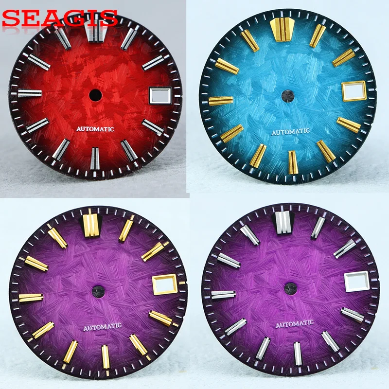 28.5mm GS Mod Dial sakura NH35 Dial No Lume for SKX007 Customizable logo
28.5mm GS Mod Dial sakura NH35 Dial No Lume for SKX007 Customizable logo