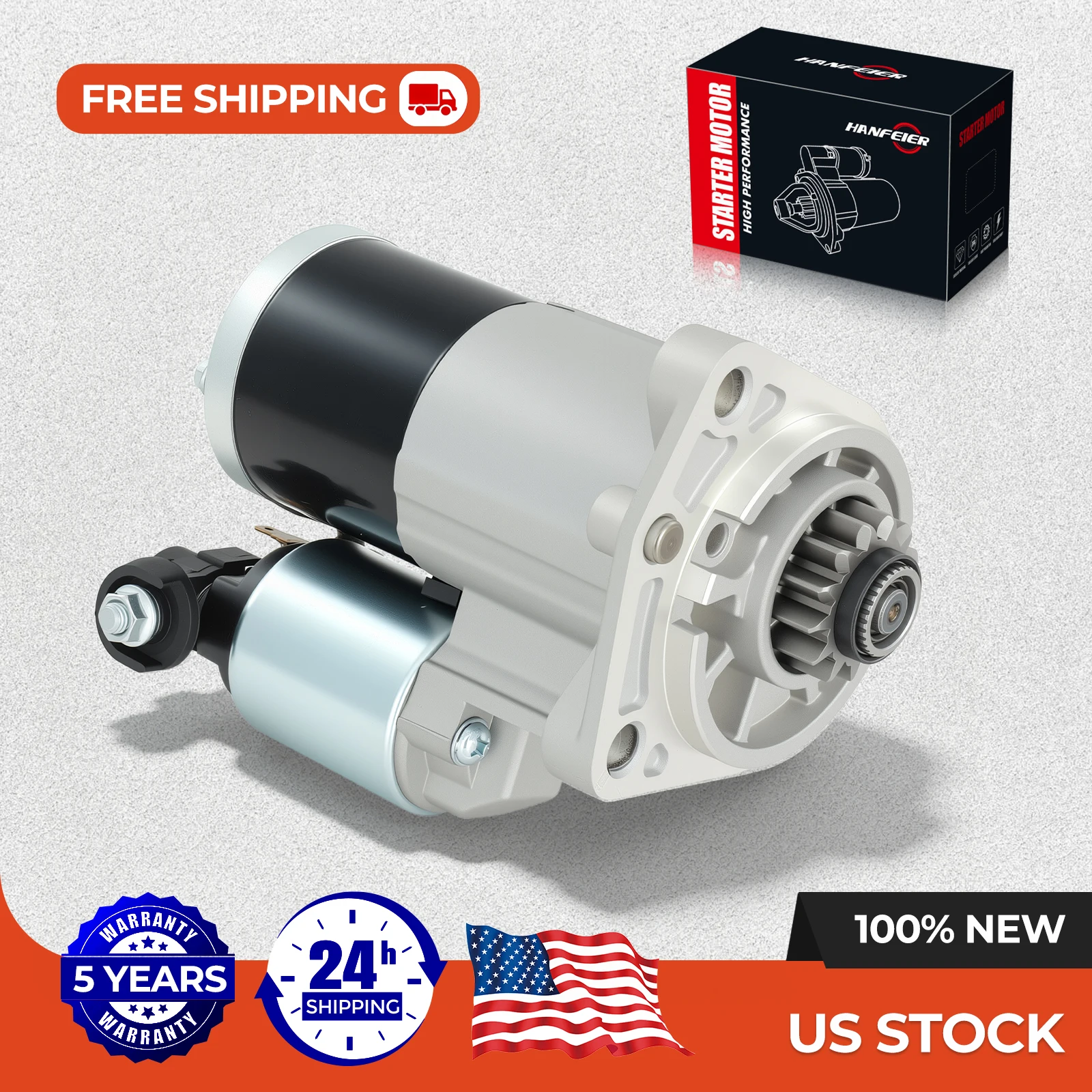 Starter for Nissan Rogue 2008-2013 Sentra 2007-2012 2.5L 23300-ET80A 19061
Starter for Nissan Rogue 2008-2013 Sentra 2007-2012 2.5L 23300-ET80A 19061