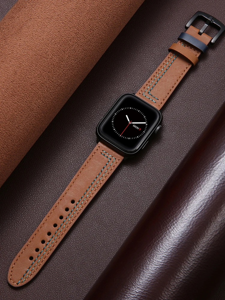 Кожаный ремешок для Apple Watch band 44 мм/40 мм, браслет для iwatch Series 7 6 5 4 3 Se 41 мм 45 мм 9 8 ultra 49 мм
Кожаный ремешок для Apple Watch band 44 мм/40 мм, браслет для iwatch Series 7 6 5 4 3 Se 41 мм 45 мм 9 8 ultra 49 мм