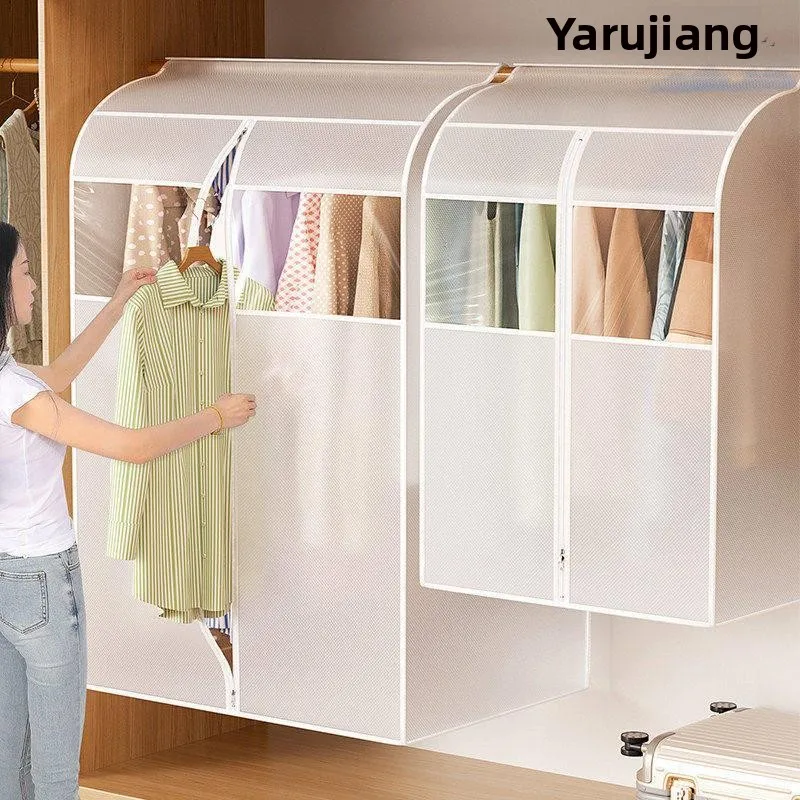 Dustproof Clothes Hanging Storage Bag Full Closed Suit Coat down Jacket Garment Dust Cover Home Use Wardrobe Organizer
Dustproof Clothes Hanging Storage Bag Full Closed Suit Coat down Jacket Garment Dust Cover Home Use Wardrobe Organizer