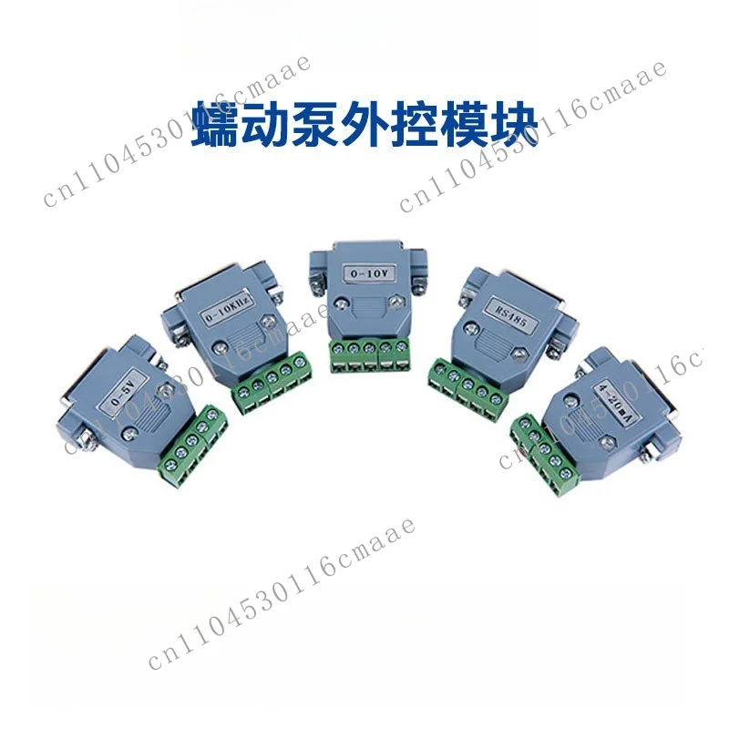 Peristaltic Pump External Control Module 0-5V 0-10V 4-20mA 0-10KHz RS485 To USB WIFI Remote Control
Peristaltic Pump External Control Module 0-5V 0-10V 4-20mA 0-10KHz RS485 To USB WIFI Remote Control