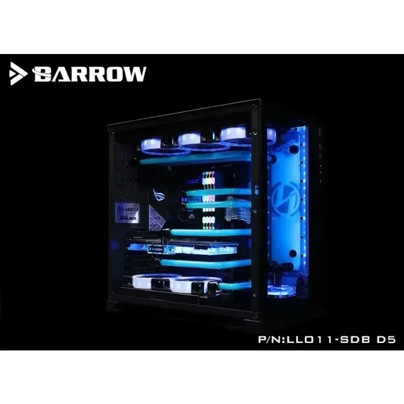 Barrow LLO11-SDB D5, Waterway Boards For Lian Li PC-O11 Dynamic Case, Compatible With 18w / D5 Pump
Barrow LLO11-SDB D5, Waterway Boards For Lian Li PC-O11 Dynamic Case, Compatible With 18w / D5 Pump