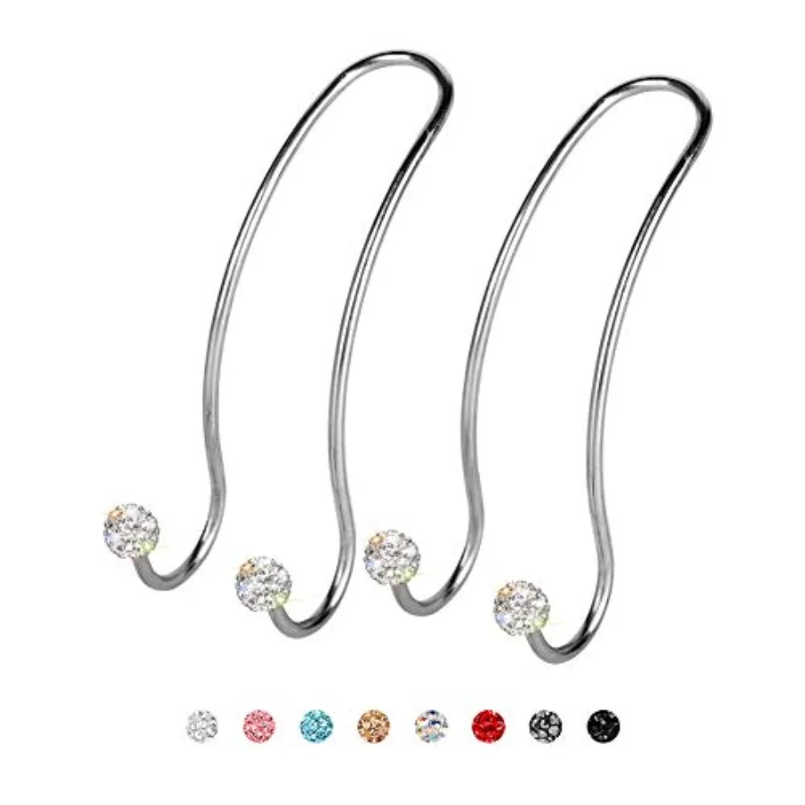 Auto Hooks Bling Car Hangers Organizer Seat Headrest Hooks Strong and Durable Backseat Hanger Storage Universal for SUV Truck V
Auto Hooks Bling Car Hangers Organizer Seat Headrest Hooks Strong and Durable Backseat Hanger Storage Universal for SUV Truck V