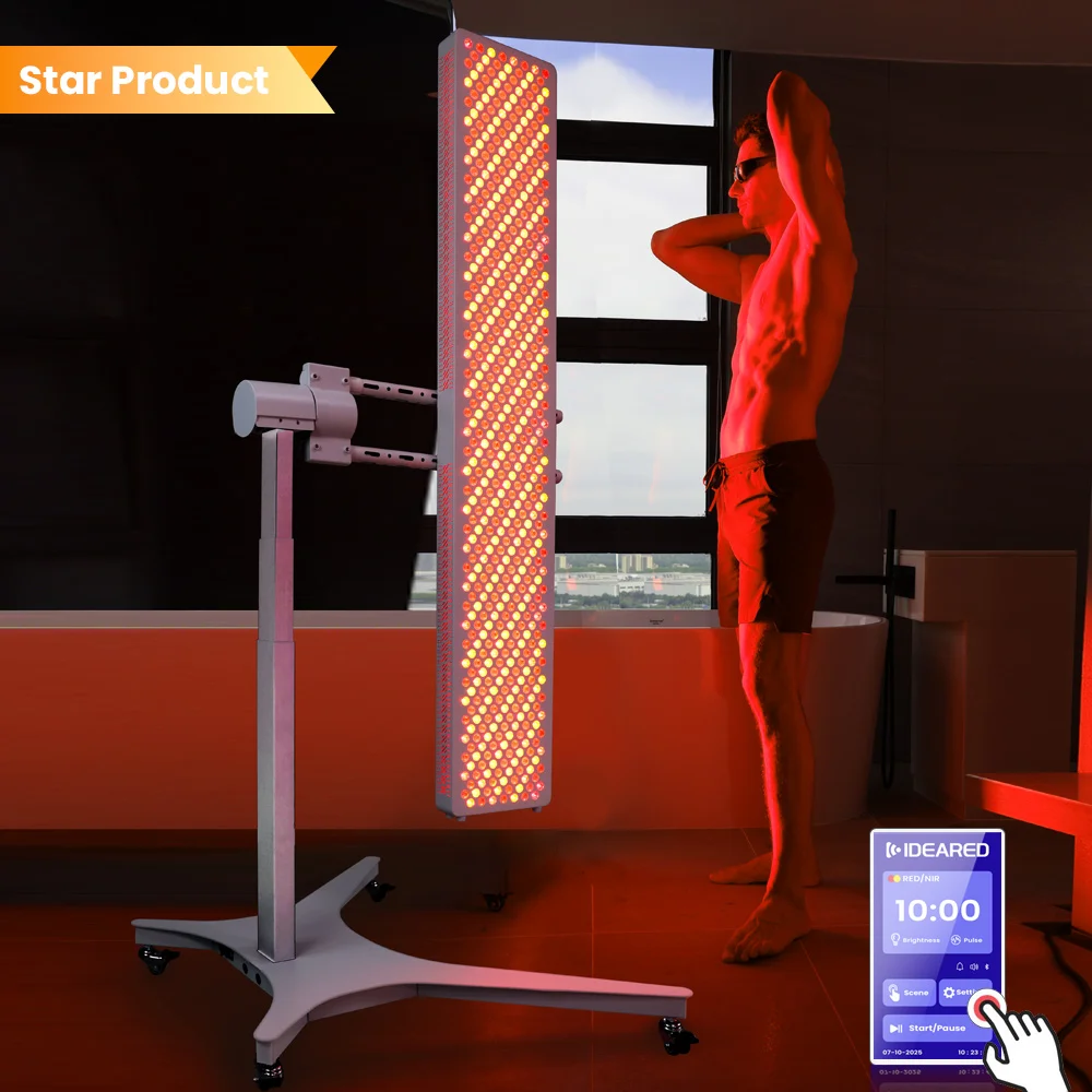 2026 RL600 MAX -7CH 7 Wavelengths 660/850nm Near Infrared Light Therapy Full Body Red Light Therapy Panel Red Light Therapy
2026 RL600 MAX -7CH 7 Wavelengths 660/850nm Near Infrared Light Therapy Full Body Red Light Therapy Panel Red Light Therapy
