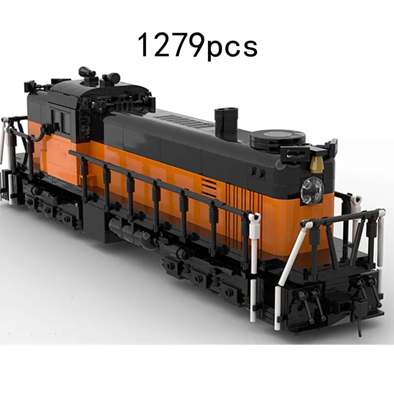 MOC1279pcs Ornament Small Particle Building Block Set for Train, Locomotive Model Building, Gift, Nostalgic Toy
MOC1279pcs Ornament Small Particle Building Block Set for Train, Locomotive Model Building, Gift, Nostalgic Toy