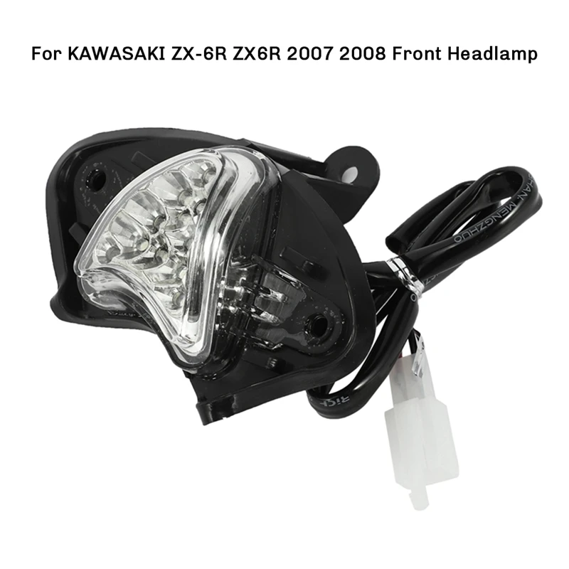 For KAWASAKI ZX-6R ZX6R 2007 2008 Front Head Light Lamp Fog Lamp LED Front Center Light Front Spotlight
For KAWASAKI ZX-6R ZX6R 2007 2008 Front Head Light Lamp Fog Lamp LED Front Center Light Front Spotlight