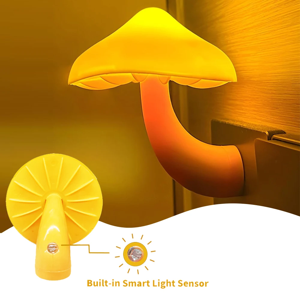 1/2/4PCS LED Wireless Sensor Night Light EU US Plug Mushroom Shape For Baby Children Living Room Bedroom Corridor Lighting Lamps
1/2/4PCS LED Wireless Sensor Night Light EU US Plug Mushroom Shape For Baby Children Living Room Bedroom Corridor Lighting Lamps