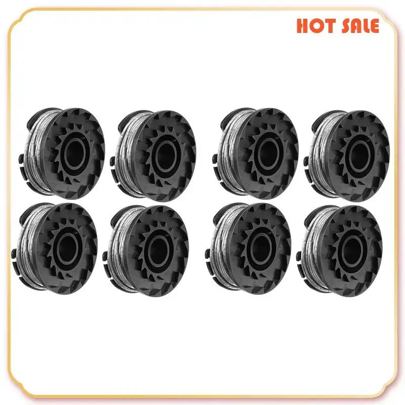 ABFA 8 Pack String Trimmer Spool Line For F016800569 Easygrasscut 23, 26, 18, 18-230, 18-260, 18-26 Replacement
ABFA 8 Pack String Trimmer Spool Line For F016800569 Easygrasscut 23, 26, 18, 18-230, 18-260, 18-26 Replacement