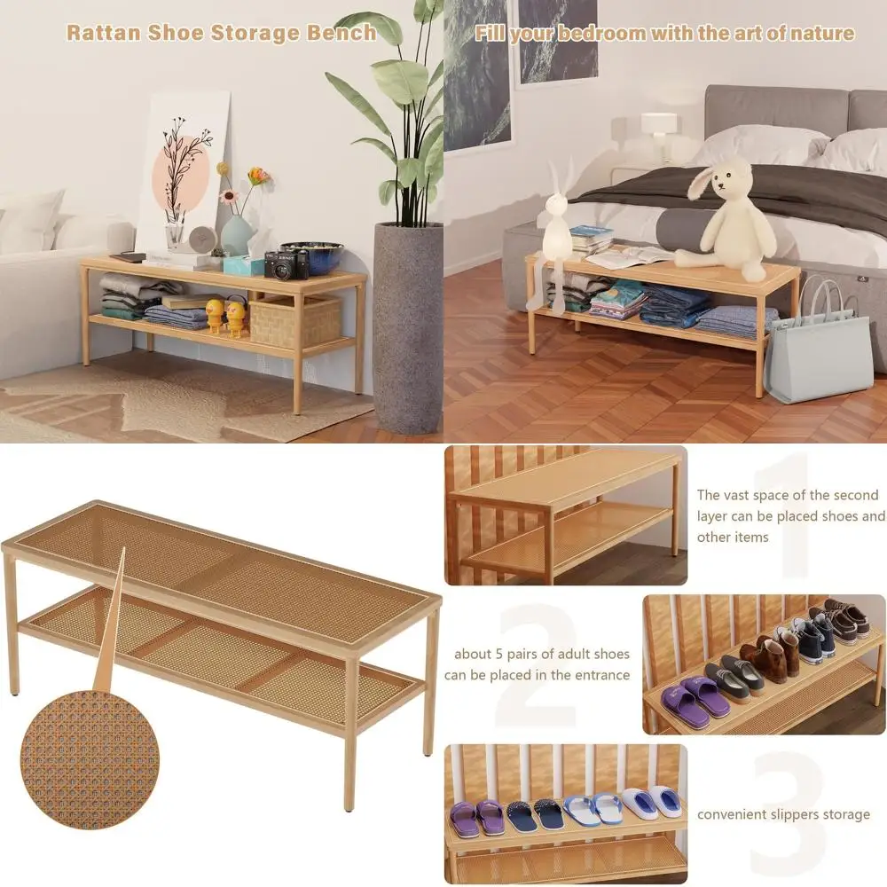 Двухуровневая тумба-органайзер для обуви из ротанга, коричневая – Стеллаж для хранения для дома, кухни, гостиной, спальни и прихожей
Двухуровневая тумба-органайзер для обуви из ротанга, коричневая – Стеллаж для хранения для дома, кухни, гостиной, спальни и прихожей